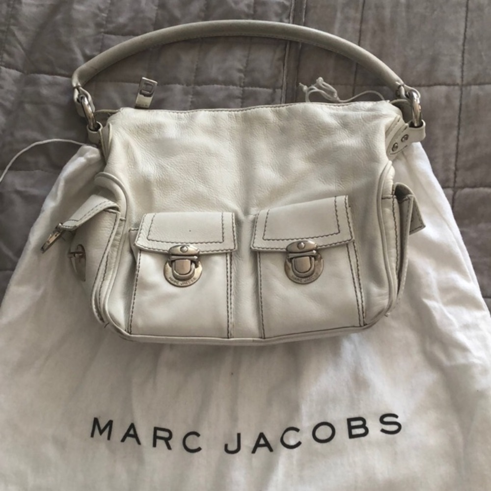 Vintage Marc jacobs white purse!!!